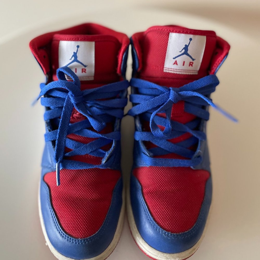 Air Jordan 1 Mid Game Royal/Gym Red-White